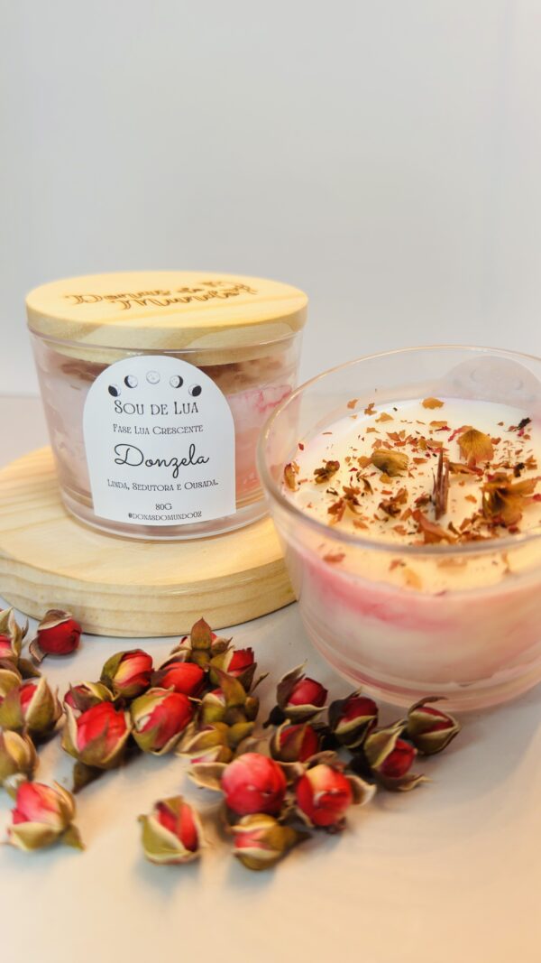 Vela Aromática Donzela – 80g - Image 3