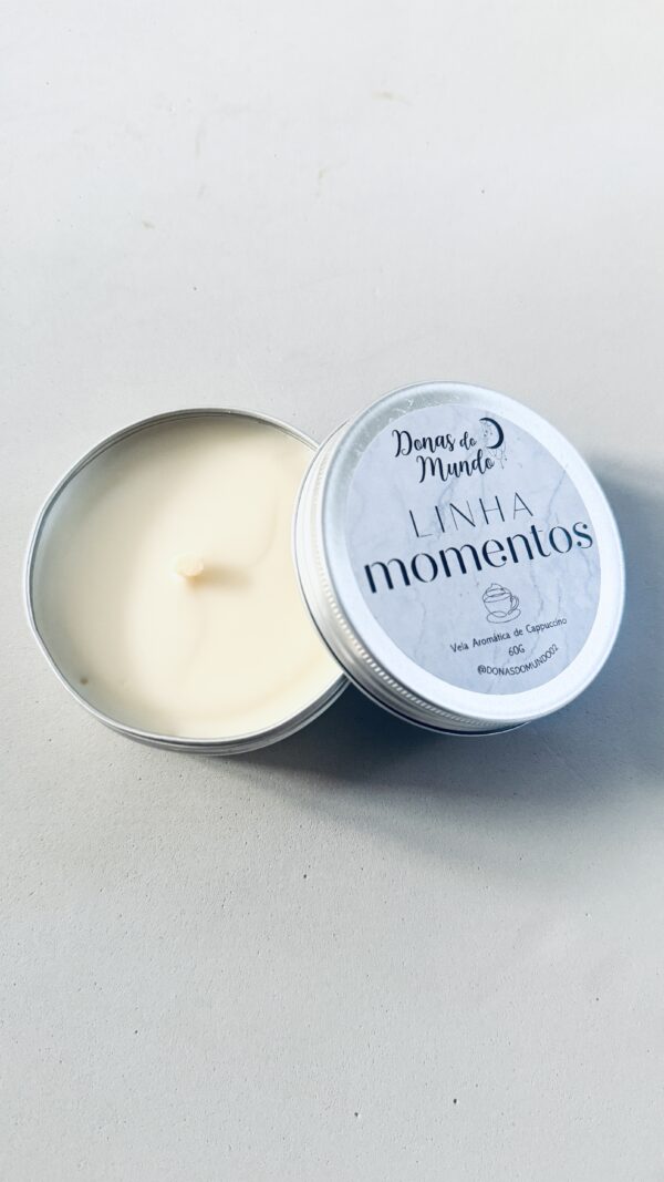 Vela Aromática Capuccino – 60g - Image 2