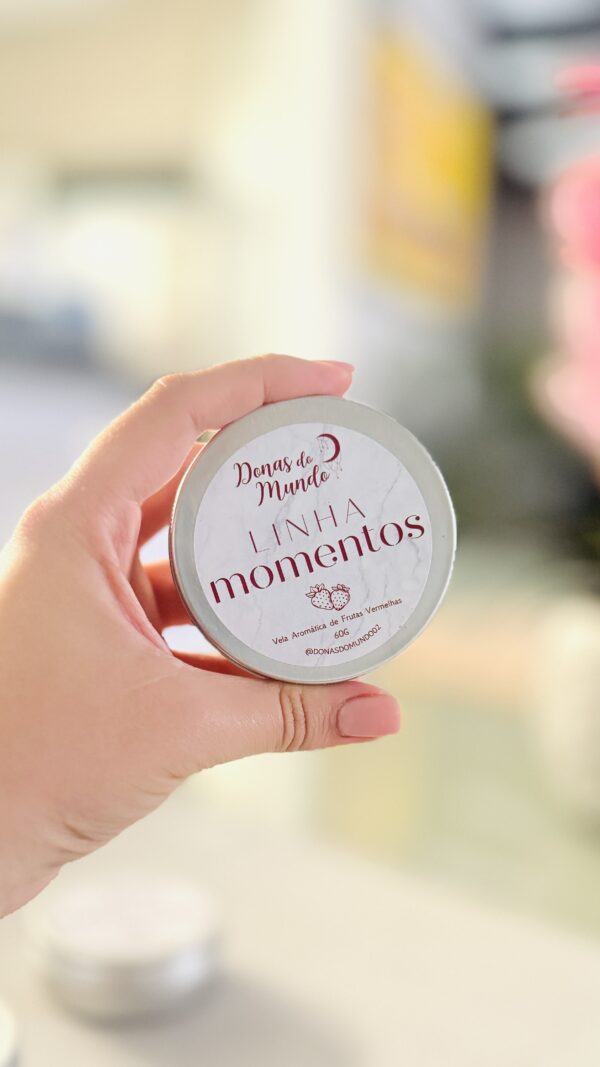 Vela Aromática Frutas Vermelhas – 60g - Image 3